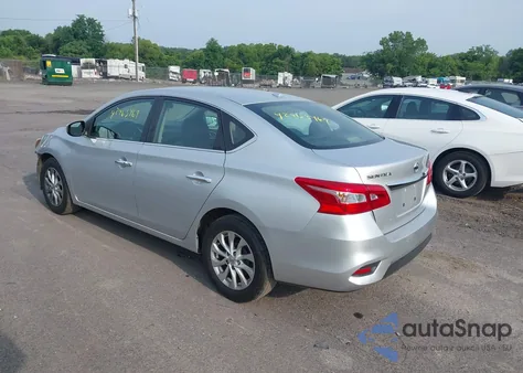 2019 Nissan Sentra Sv из США, поврежденный, VIN 3N1AB7AP7KY312296